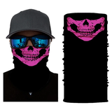 3D Balaclava Magic Scarf Neck Face Mask Motorcycle Ghost Skull Tactical Skiing Motorbike Bandana Motor Head Shield Helmet Sun