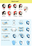 3D Balaclava Magic Scarf Neck Face Mask Motorcycle Ghost Skull Tactical Skiing Motorbike Bandana Motor Head Shield Helmet Sun