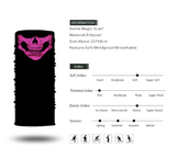 3D Balaclava Magic Scarf Neck Face Mask Motorcycle Ghost Skull Tactical Skiing Motorbike Bandana Motor Head Shield Helmet Sun
