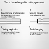 Fishing Float Rechargeable CR-425 Float Battery USB Charger Plastics For Electronic Fishing Floats Night Accessories