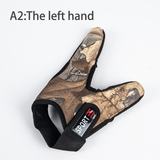 Outdoor Winter Fishing Gloves Waterproof Two Fingers Cut Anti-slip Climbing Glove Hiking Camping Riding Gloves