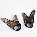 Outdoor Winter Fishing Gloves Waterproof Two Fingers Cut Anti-slip Climbing Glove Hiking Camping Riding Gloves