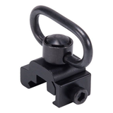 20mm QD Sling Swivel with Picatinny Rail Mount Base Quick Detach Rail Mount Quick Release Push Button Attachment Gun Accessories