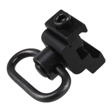 20mm QD Sling Swivel with Picatinny Rail Mount Base Quick Detach Rail Mount Quick Release Push Button Attachment Gun Accessories