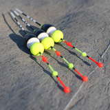 3pcs/lot Fishing Float Nice Shrimp Floater +1PC PVC Tube+1 Set Space Beans+ 3PCS Fishing Bobbers Summer Fishing Carp