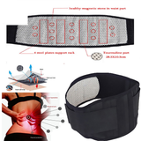 Adjustable Tourmaline Self-heating Magnetic Therapy Waist Belt Lumbar Support Back Waist Support Brace Double Banded aja lumbar