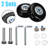 2 Sets Wheels Repair Kit Durable Replacement Wheels Repair Set Bearing Skate Wheel Roller Tool Mayit