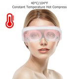 LED Photon Eye Massager Light Therapy Anti Aging Eye Skin Tighten Vibration Beauty Device Hot Compress Relaxing Muscle Blindfold