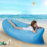 Outdoor Inflatable Cushion Adults Kids Air Sofa Bed Lounger Couch Chair Bag Picnic Beach Lazy Camping Mat Portable Indoor Sofa