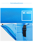 Outdoor Inflatable Cushion Adults Kids Air Sofa Bed Lounger Couch Chair Bag Picnic Beach Lazy Camping Mat Portable Indoor Sofa
