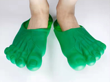 Slippers Ghost Shoes Toe Slides Flats Party Funny Sandals Scary Green Christmas Costume Dress Accessories Unisex Creative slippe