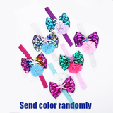 Fancy Cosplay Costume 3pcs Girl Child Birthday Holiday Gift Mermaid Tail Swimming Bikini Set Swimsuit 3-9Y