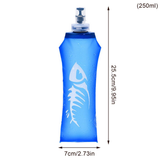 Running Sport Bicycle Soft Water Bottle Folding TPU Soft Flask Water Bag Sports TPU Collapsible Folding Kettle Water Bottle Bags