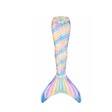 Adult Kids Mermaid Tails Swimsuit For Girls Women Bathing Beach Swimmable Flower Mermaid Costume No Monofin Swimwear Clothes