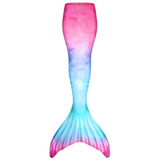Adult Kids Mermaid Tails Swimsuit For Girls Women Bathing Beach Swimmable Flower Mermaid Costume No Monofin Swimwear Clothes