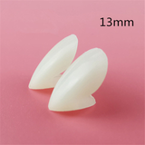 1Pair Halloween Latex Elf Ears High Simulation Soft Harmless False Ears Props Fairy Angel Dress Up Cosplay Hook Christmas Decor