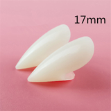 1Pair Halloween Latex Elf Ears High Simulation Soft Harmless False Ears Props Fairy Angel Dress Up Cosplay Hook Christmas Decor