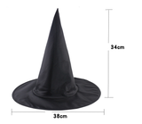 Fashion New Solid Color Personality Pointed Cap Party Cosplay Unisex Wizard Hat Halloween Hat