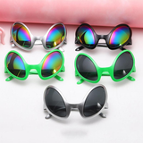Funny Alien Glasses Party Sunglasses Rainbow Lenses ET Sunglasses Holiday Dance Aliens Alternative Shapes Party Supplies