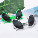 Funny Alien Glasses Party Sunglasses Rainbow Lenses ET Sunglasses Holiday Dance Aliens Alternative Shapes Party Supplies