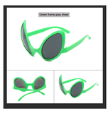 Funny Alien Glasses Party Sunglasses Rainbow Lenses ET Sunglasses Holiday Dance Aliens Alternative Shapes Party Supplies