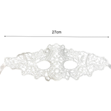 Sexy Women Hollow Lace Masquerade Face Mask Princess Black Cutout Prom Party Props Costume Halloween Masquerade Mask