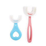 Baby Toothbrush Children 360 Degree U-shaped Child Toothbrush Teethers Baby Brush Silicone Kids Teeth Oral Care Cleaning