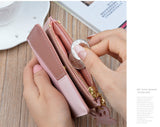 Geometric Women Cute Pink Wallets Pocket Purse Card Holder Patchwork Wallet Lady Female Fashion Short Coin Burse Money Bag