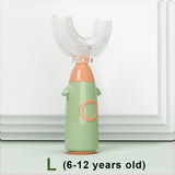 Toothbrush For Children 360 Degree Infant Toothbrush U-shaped Toothbrush Teeth Care For Teeth Cleaning Baby Brush Dental Care