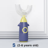 Toothbrush For Children 360 Degree Infant Toothbrush U-shaped Toothbrush Teeth Care For Teeth Cleaning Baby Brush Dental Care