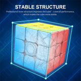 3x3 Magic Stickerless 3 Layers Speed Cube Professional Puzzle Toys For Children