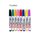 Magical Water Painting Pen Water Floating Doodle Pens Kids Montessori Drawing Markers Early Education Toys Whiteboard Marker