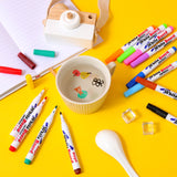 Magical Water Painting Pen Water Floating Doodle Pens Kids Montessori Drawing Markers Early Education Toys Whiteboard Marker