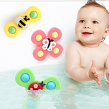 1pcs Cartoon Fidget Spinner Children Toys ABS Colorful Insect Gyro Toy Relief Stress Educational Fingertip Rattle Toys For Baby