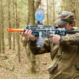 Water Bomb Shoots Gun Gel Ball Blaster Electric Splatter Ball Blaster For Outdoor Team Shooting Games For Boys Kids Toys Gift