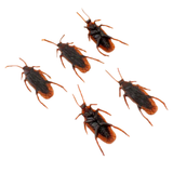 10pcs/lot Special Lifelike Model Simulation Fake Rubber Cock Cockroach Roach Bug Roaches Toy Prank Funny Trick Joke Toys