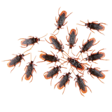 10pcs/lot Special Lifelike Model Simulation Fake Rubber Cock Cockroach Roach Bug Roaches Toy Prank Funny Trick Joke Toys