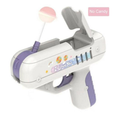 Candy Lollipop Gun Sweet Toys for Girlfriends Novelty Toy Sugar Storage Box for Children Adult I Love You Funny Surprise Gift