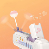 Candy Lollipop Gun Sweet Toys for Girlfriends Novelty Toy Sugar Storage Box for Children Adult I Love You Funny Surprise Gift