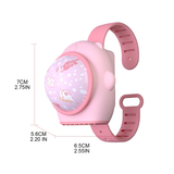 Outdoor Travel Sports Wrist Watch Fan Rotatable Cooling Personal Fan Summer Rechargeable Lazy Sports Wearable Cooler