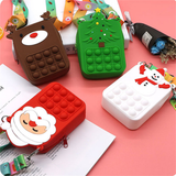 Fashion Fidget Toys Push Bubbles Toy Rainbow Unicorn Coin Purse Wallet Ladies Bag Silica Simple Dimple Crossbody Bags For Girls