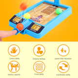 Funny Mini Catapult Basketball Game Desktop Decompression Toy Interactive Parent-children Finger shooting Kid Educational Gift