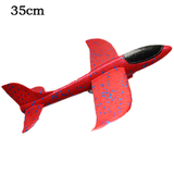 Foam Airplane Launcher Toy EPP Bubble Plane Glider Hand Throw Catapult Plane Toy for Kids Catapult Guns Aircraft Launcher Game