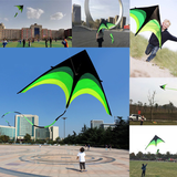 160cm High Quality Primary Stunt Kite Kit with Wheel Line Large Delta Kite Tail Outdoor Toy Kites for Kids Adult Sport Toy Gifts