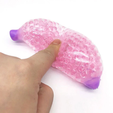 Children's Banana Squishy Anti-stress Toy Sensory Toys Anti-stress Sponge Rainbow Ball Squeeze Compression Resistant Fun Toy