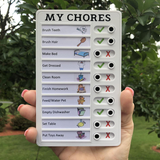 New Reusable Memo Checklist Check Plan Memorandum Daily Planner Task Pad Home Office Schedule Chart For Elderly Child Note Board