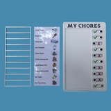 New Reusable Memo Checklist Check Plan Memorandum Daily Planner Task Pad Home Office Schedule Chart For Elderly Child Note Board