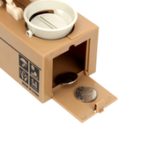 Electronic Piggy Bank Money Box Automated Cartoon Robotic Dog Steal Children's Coin Saving Banks Plastic Kids Gift Home Decor