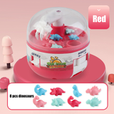 Capsule Toy Mini Claw Machine Catch Dinosaur Game Cute Catcher Stress Relief Micro Dino Figures Small Prize for Kids Children