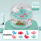 Capsule Toy Mini Claw Machine Catch Dinosaur Game Cute Catcher Stress Relief Micro Dino Figures Small Prize for Kids Children